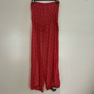 Strapless jumpsuit